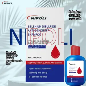 Selenium Disulfide HairCare ShampooOil Control Refreshing Anti-Dandruff Anti-itchScalp Cleansing Shampoo,300ML