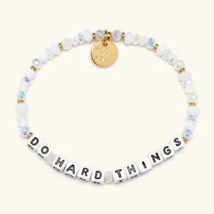 Do Hard Things Beaded Bracelet