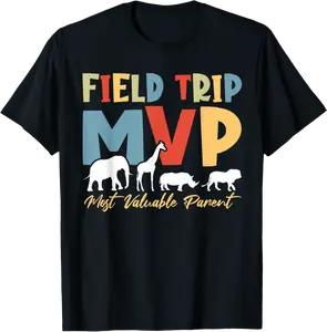 Field Trip Parent Chaperone Mom Dad Field Trip T-Shirt - Briannama Shop 34B0F26RYG18