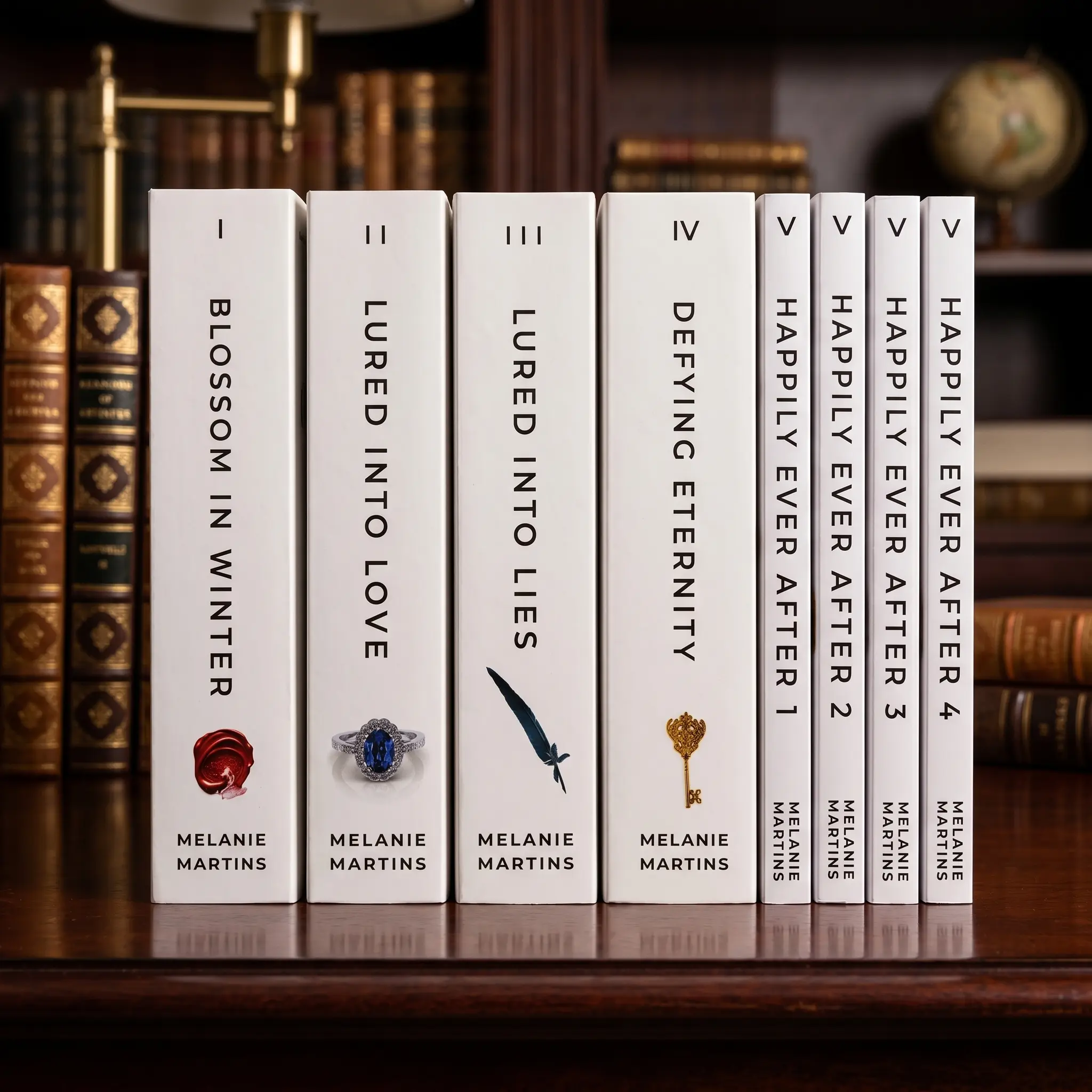 Blossom in Winter Complete Series 1–8 by Melanie Martins: Viral Contemporary Romance Saga, Emotional Slow Burn Love Story Collection, Forbidden Romance, Heartbreak, Passion, Healing, Family Drama & Addictive New Adult Fiction Series