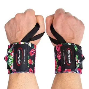 Wrist Wraps (Stiff) - Small Flower