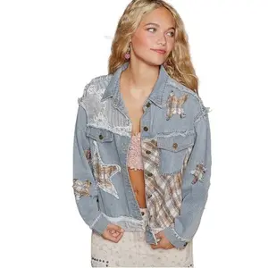 Star Patch Denim Jacket