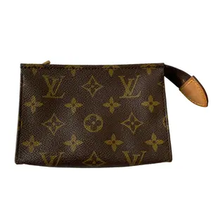 Pre-owned Louis Vuitton Toiletry Toiletry Bags Bags Bags Bags Bags monogram pouch 15 TH0921 authentic with COA