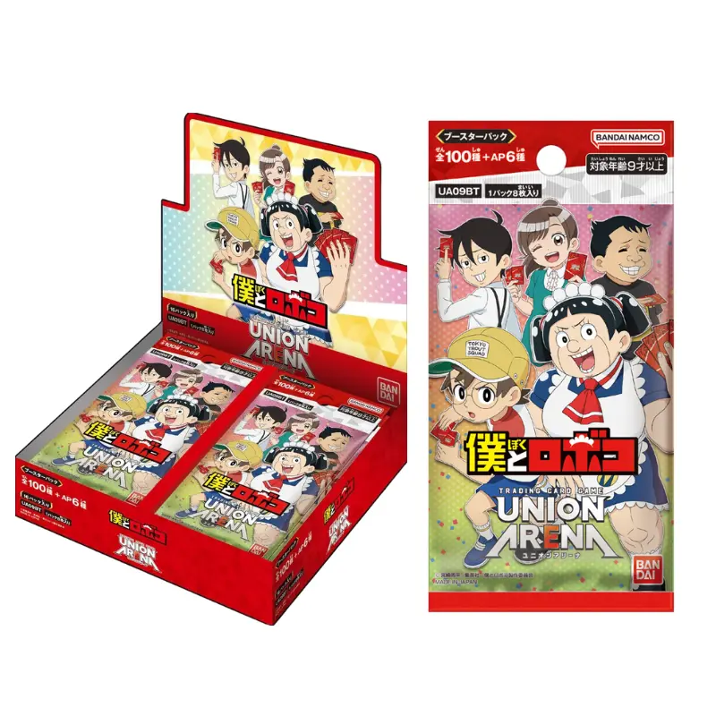 Union Arena Boku to Roboko Booster JP [UA09BT] CARDS LIVE OPENING @MommiTCG