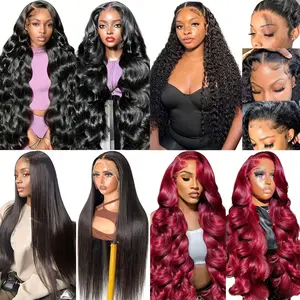 [$49=22 Inch human hair wig] 22 Inch 13x4 Straight Lace Front Wigs Human Hair Pre Plucked HD LaceFrontal Wigs Brazilian Human Hair 180 Density Human Hair Wig with Baby Hair Wig Natural Wavy Wig