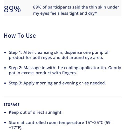 Obagi Daily Hydro-Drops Rejuvenating Eye Gel Cream – Reduces the Appearance of Dark Circles & Instantly Brightens, Smooths, & Depuffs Eyes