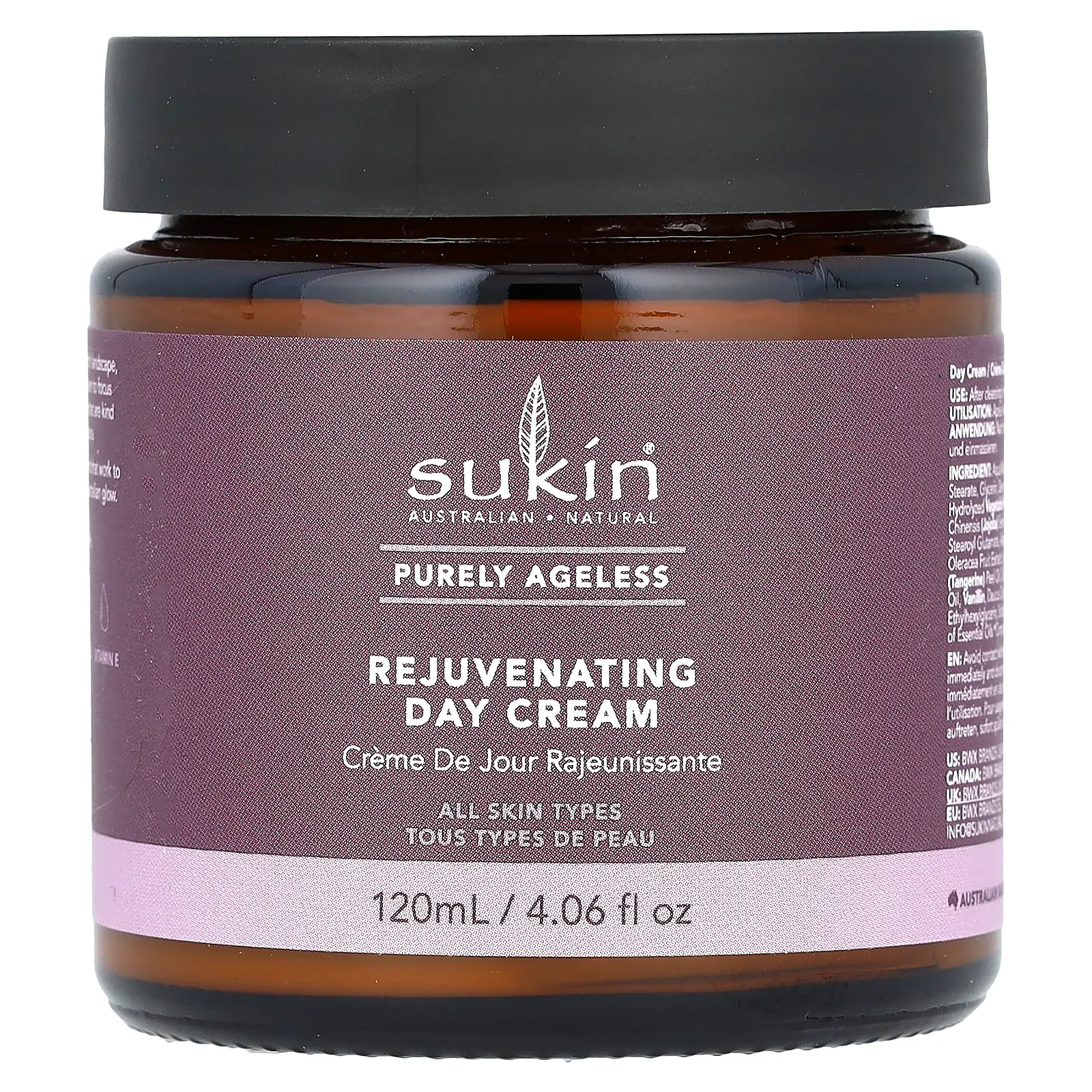 Sukin Purely Ageless, Rejuvenating Day Cream, 4.06 fl oz (120 ml) Sukin Purely Ageless, Rejuvenating Day Cream, 4.06 fl oz (120 ml)