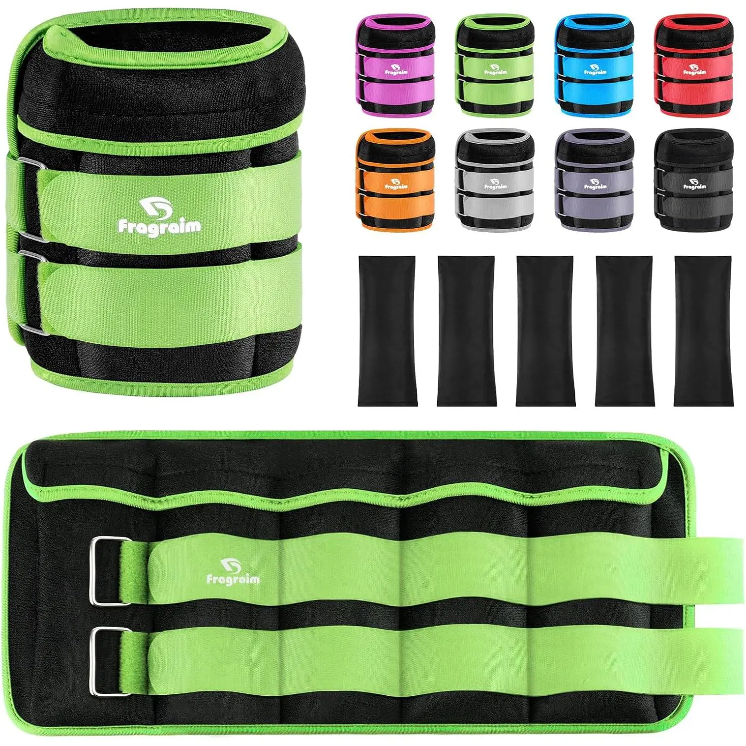 green - double buckle