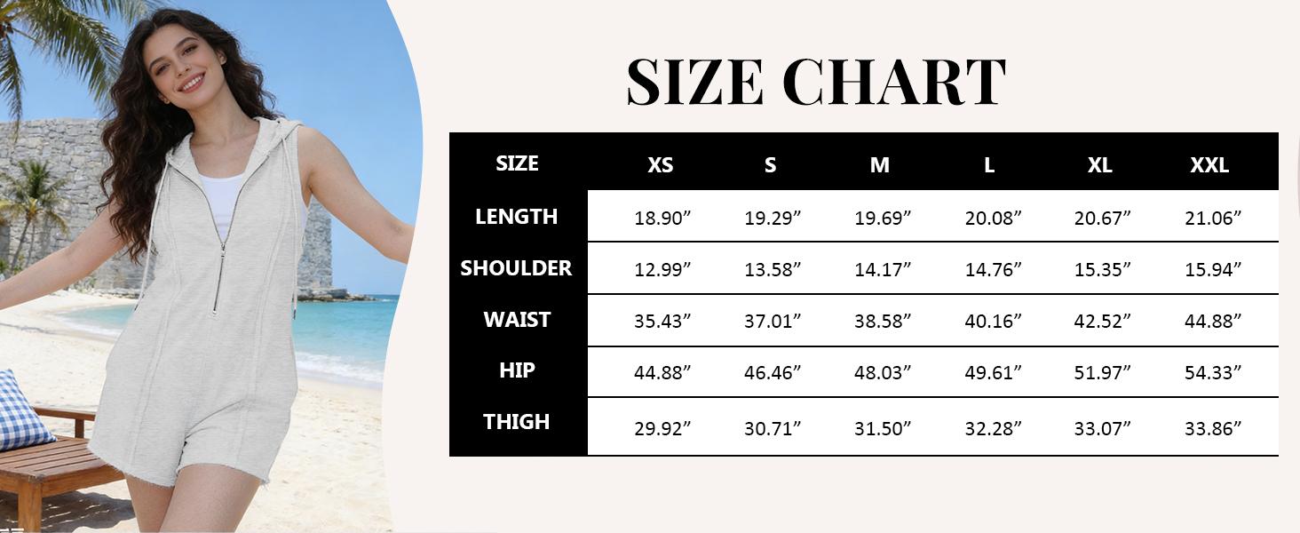 Ommig Short Half Zipper Sports jumpsuit for Fitness Outdoor Leisure Sleeveless Loose Hoodie for Women, Athleisure Style, Workout Jumpsuit