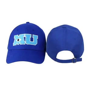 Mike Wazowski Monsters University MU Anime Unisex Baseball Cap Adult Comic Outdoor Big Eye Embroidery Cotton Snapback Hat Gift