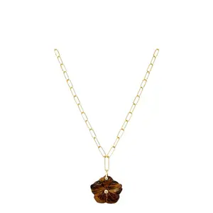 Amalfi Chain Necklace - Tortoise