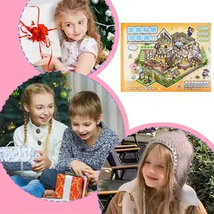 2026 New Upgrade Advanced Craft Scene Stickers, 3D Miniature Scene Stickers, DIY Handmade Journal Stickers, Stress Relief Toy