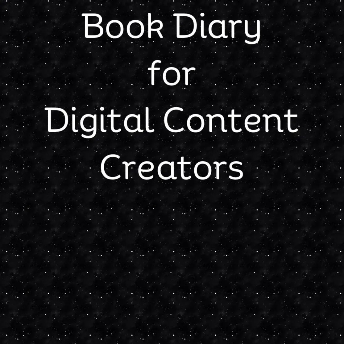 Book Diary for Digital Content Creators