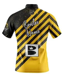 Brunswick Bowling jersey “Caution” Custom Name