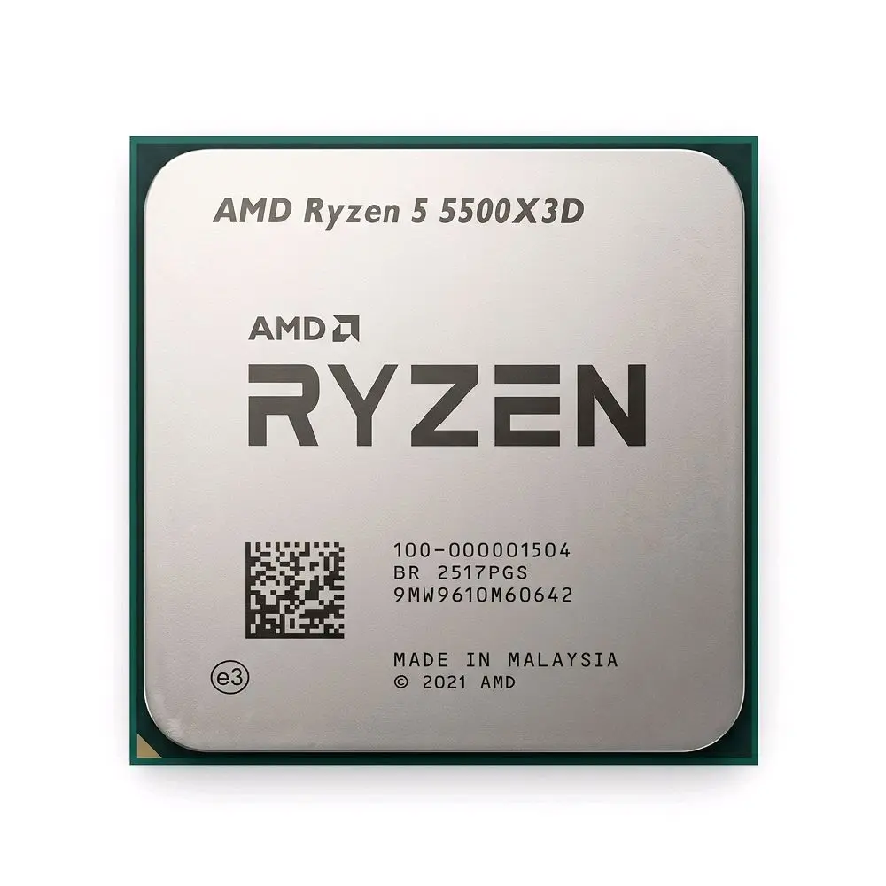 AMD AM4 Ryzen 5 5500X3D Desktop Processor - New OEM Tray Unit