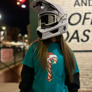 100% Cotton Candy Cane Winter Apparel T-Shirt