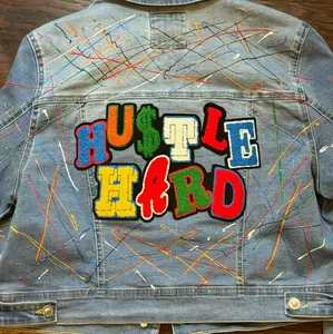 Hustle Hard Jean Jacket