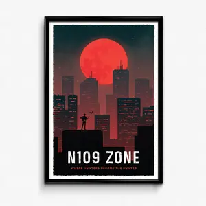 N109 Zone Travel Poster - LADS Love & Deepspace Sylus Wall Art