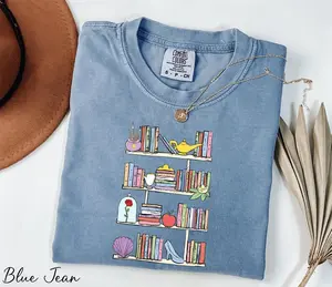 Comfort Colors Princess's Library Shirt, Princess Book Shirt, Librarian Shirt, Princess Shelf Shirt, Book Lover Shirt
