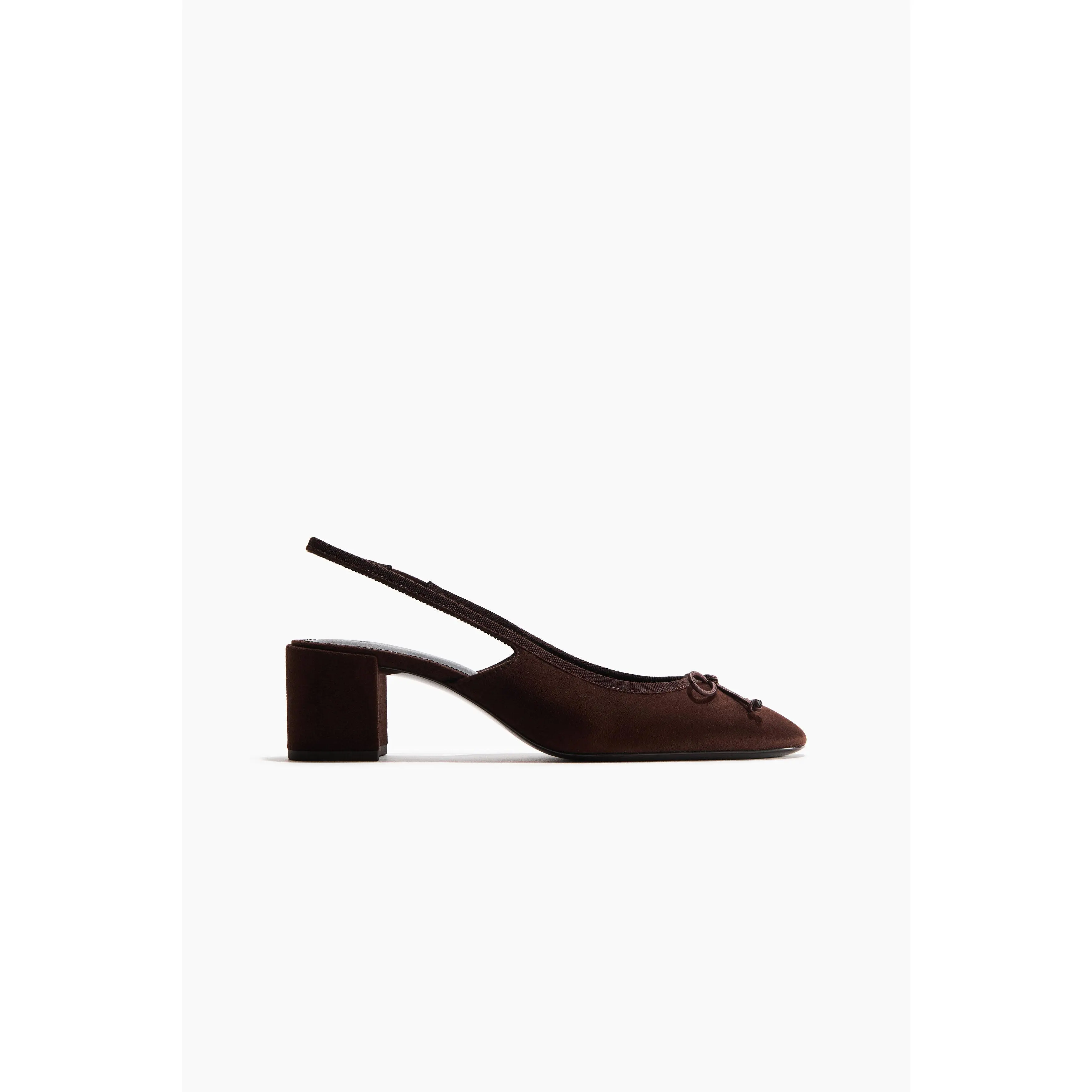 H&M Block-heeled slingbacks