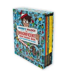 Where's Waldo? the Magnificent Mini Boxed Set: (A Compact, Travel-Sized Box Set of 5 Hidden Object Activity Books, Packed with Search & Find Puzzle Ad -- Martin Handford - Boxed Set