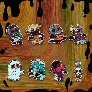 Uncommon Twisteds (Dandy's World) Keychains