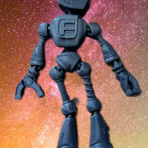 3D Printed Robot - Compact, Lightweight, and Durable