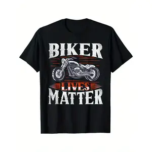 Biker Lives Matter Motorcycle Rider Men's T-Shirt