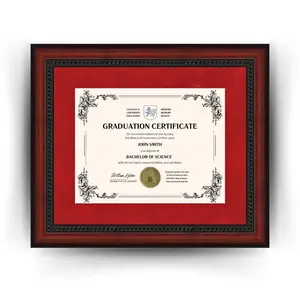 University of Louisiana Lafayette 11x14 Diploma Frame for 8.5x11 Certificate Mahogany