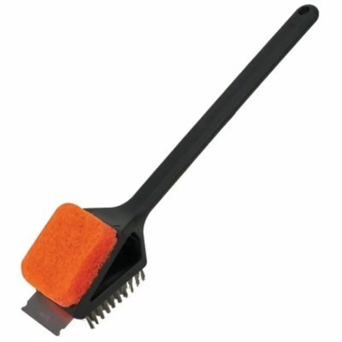 Mr Bar B Q Products 111524 Long Handled Dual Head Brush & Pad