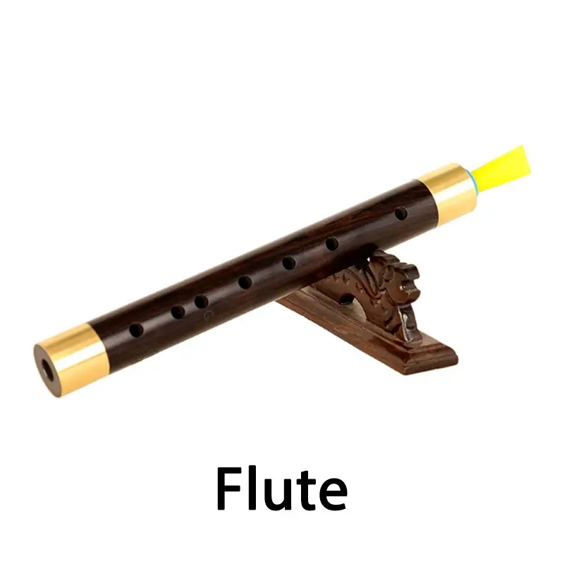 D Tuning Ebony Pipe, Beginner Instrument for Adults and Students, Polished Craftsmanship, Rich Sound Quality, Ideal for Learning, Musical Instruments