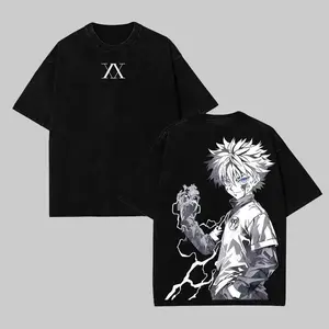 Killua Zoldyck T-Shirt – Hunter x Hunter Anime Tee | Unisex Heavy Cotton Streetwear for Otaku & Manga Fans