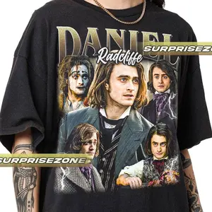 Daniel Radcliffe – Actor Graphic Tee – Movie Star – Wizarding World Film Merch – Gift for Fantasy Cinema Fan, Gift For Woman and Man T-Shirt