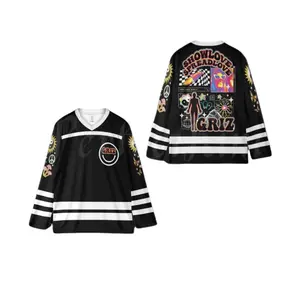 Griz Hockey Jersey, EDM Music Festival Rave Wear