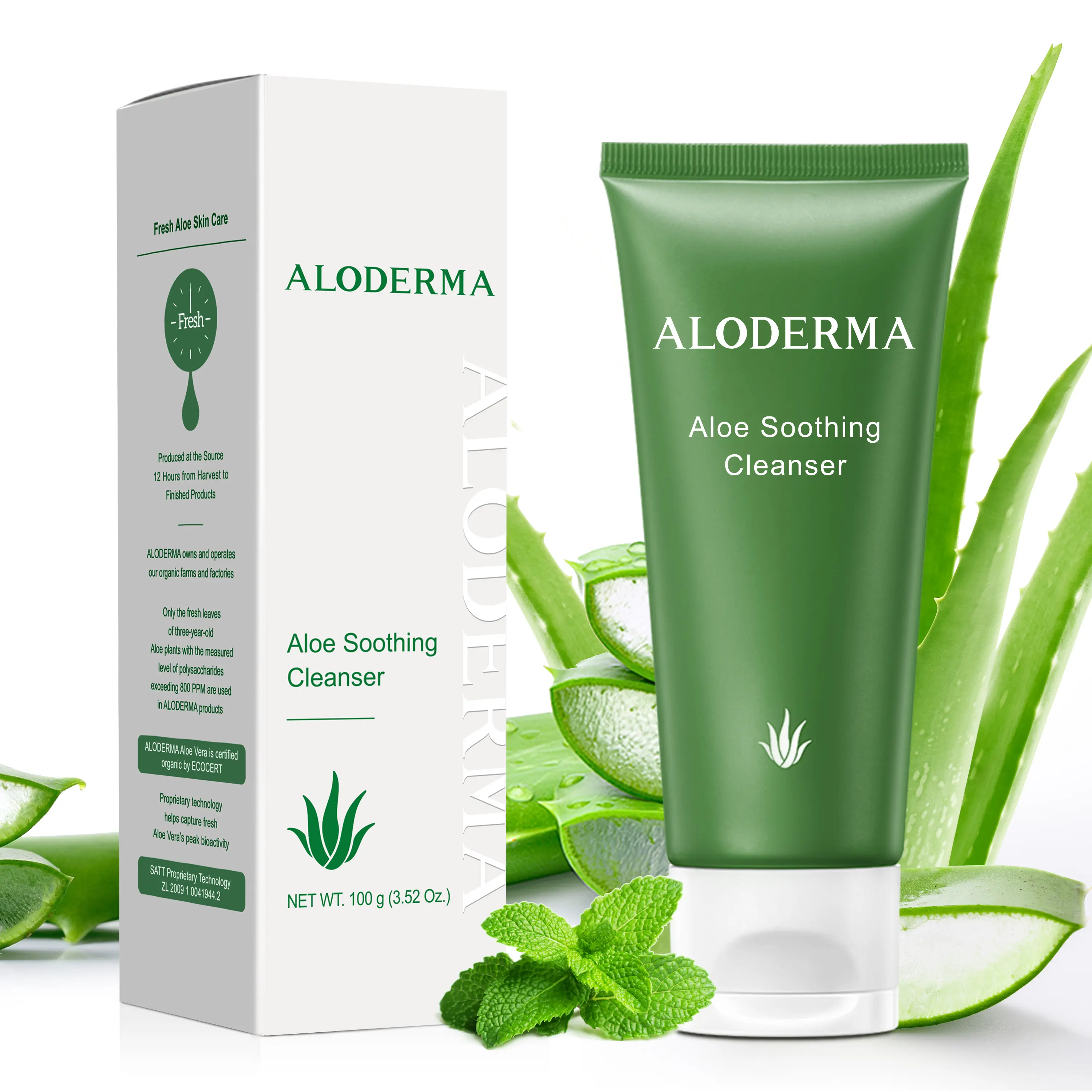 ALODERMA Aloe Soothing Facial Cleanser - 3.5oz - TikTok Shop
