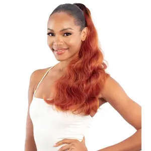Shake N Go Que Human Hair Blend Drawstring Ponytail - Q-BODY WAVE 20"