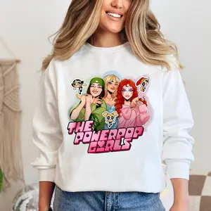 The Powerpop Girls Shirt, Sabrina&Chappell&Billie Shirt, Pop Music T-Shirt, Sweatshirt, Hoodie