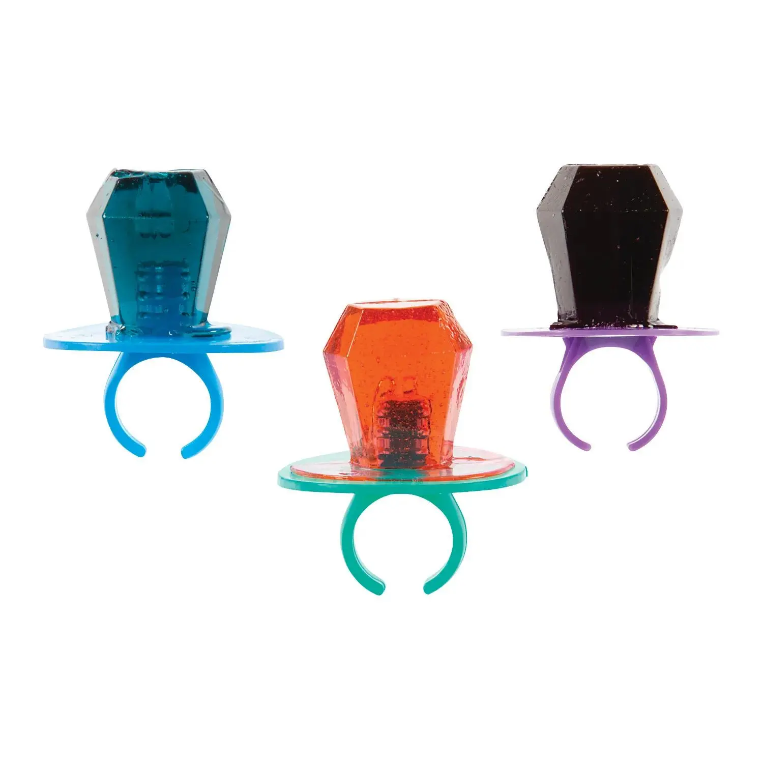 Topps Ring Pop Halloween Variety Pack - 22 Pcs, Berry-Flavored, Fat-Free, Scary Festive Party Gifts for Halloween Celebrations