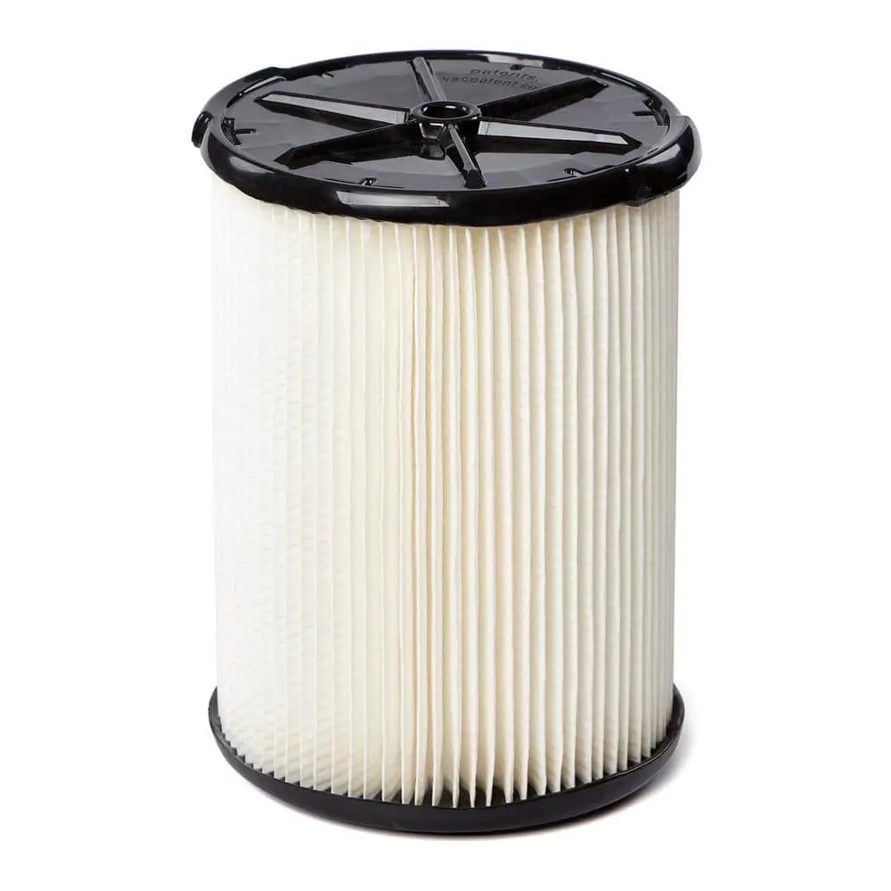 Genuine VF4000 General Debris Pleated Shop Vacuum Filter Replacement for Most 5-16 Gal. RIDGID Wet Dry Vacs (1-Pack)