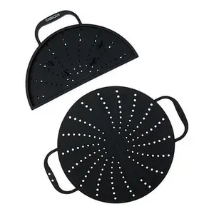KitchenHQ 2-pack Foldable Silicone Splatter Screens