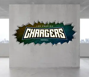 Cowboys Football 3D Wall Decal, Wall Art, 3D Wall Decal, Dallas Football