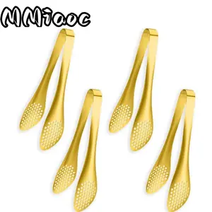 4-Piece Buffet Tongs Set - Stainless 9 Inches Suitable for Picking Up Salads, Grilled Foods, Pasta, Fruits, Vegetables, And Meats - Ideal for Home Kitchens, Restaurants, And Hotel Buffets camping gear