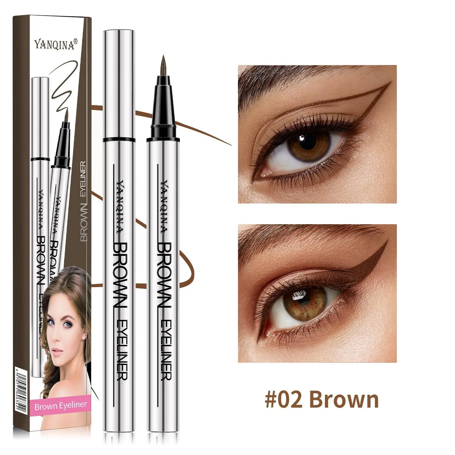 Waterproof Eyeliner | Smudge-Proof, Creamy Gel Formula | Vegan & Long-Lasting | Silky Smooth Texture Flawless Matte