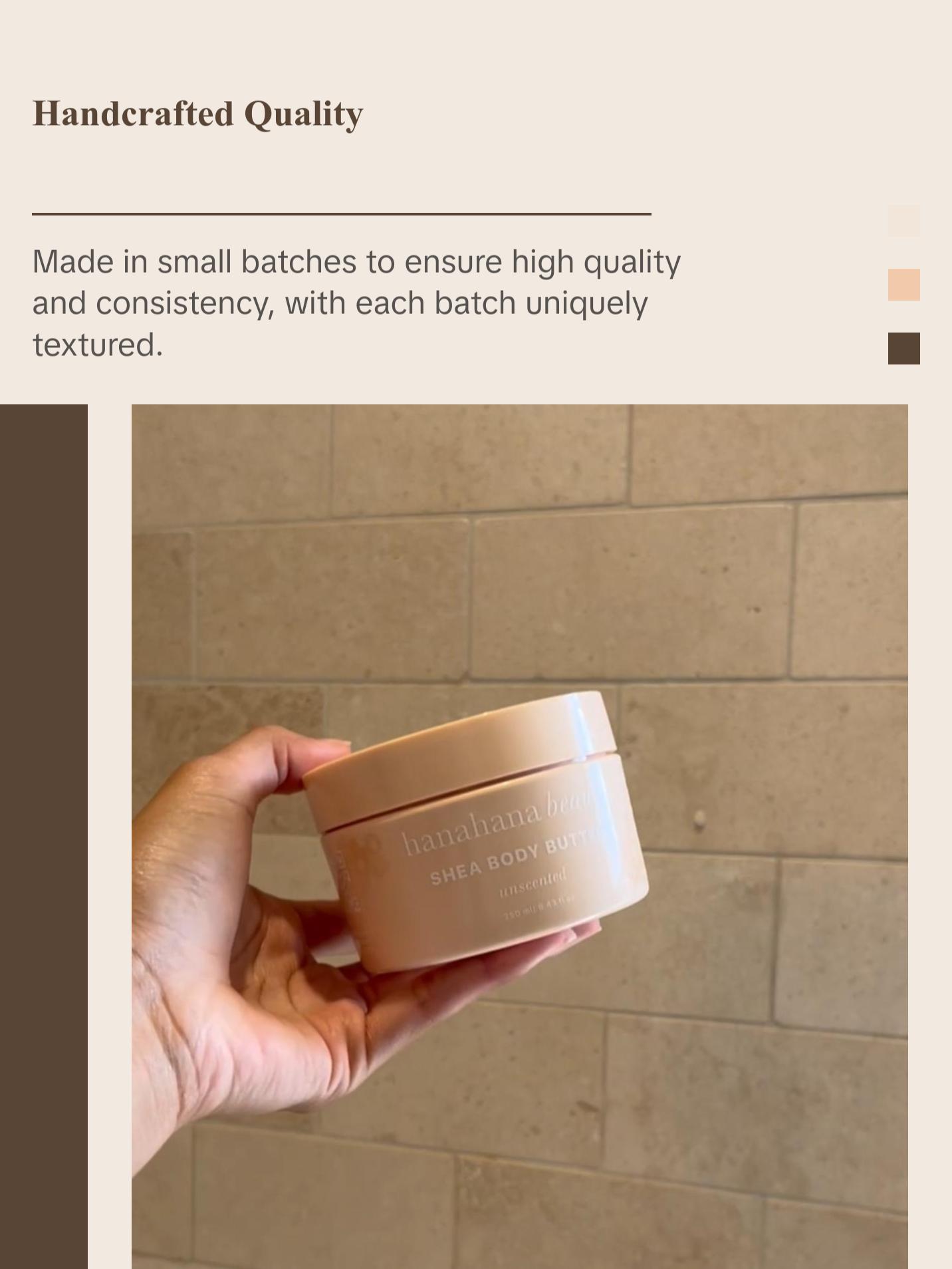 Unscented Shea Body Butter for Skin Moisturizing and Repair - Body Care