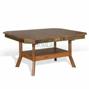 Adjustable Height Extendable Dining Table