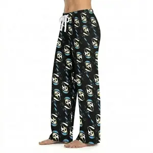Ghostface Scream Pajama Pants Women Men, Horror Movie Print Lounge Pants, Cute Spooky Sleep Bottoms, Soft Comfy Wide Leg, All Season Casual