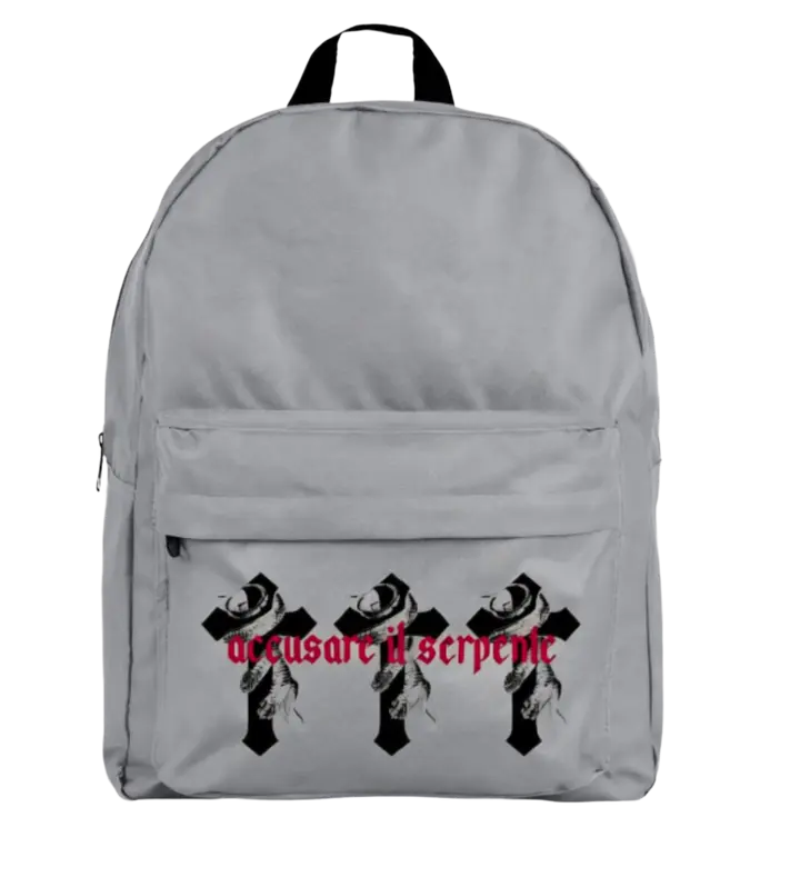Il Serpente Gray BackPack