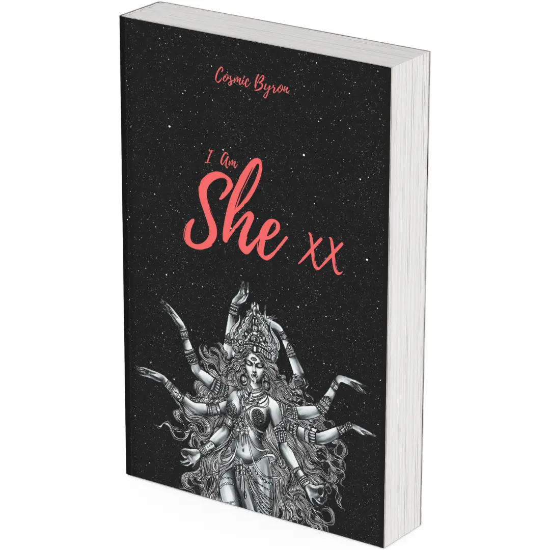 I Am She ii Soft Cover - A Poetic Exploration of Divine Femininity by Cosmic Special Edition Paperback, Book