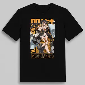Amo Gachiakuta Anime Tee - Heavy Cotton Unisex T-Shirt with Streetwear Style, Soft and Durable for Casual Everyday Wear, Classic Fit Screen Print Design, High Quality Blank Basic Option for Bulk Wholesale