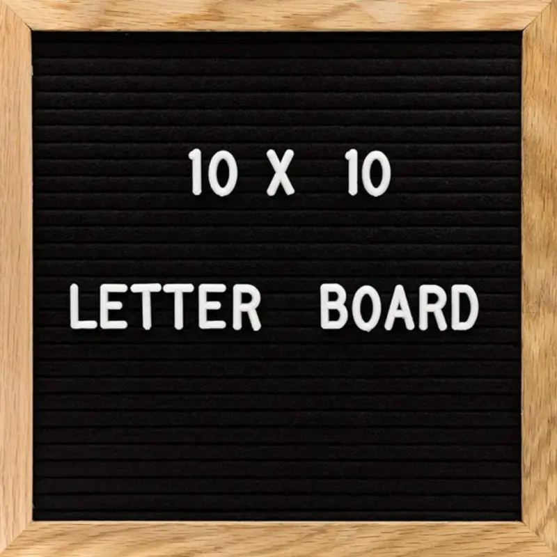 Customizable 10x10 Felt Letter Board, Couples Gift, and Home Decor.